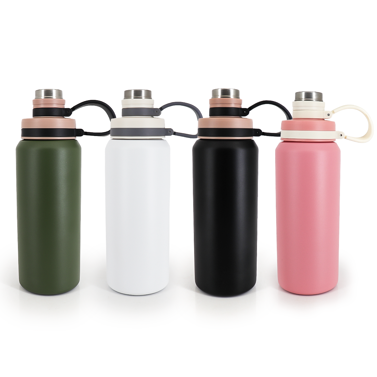 Produto - Garrafa térmica com alça de silicone