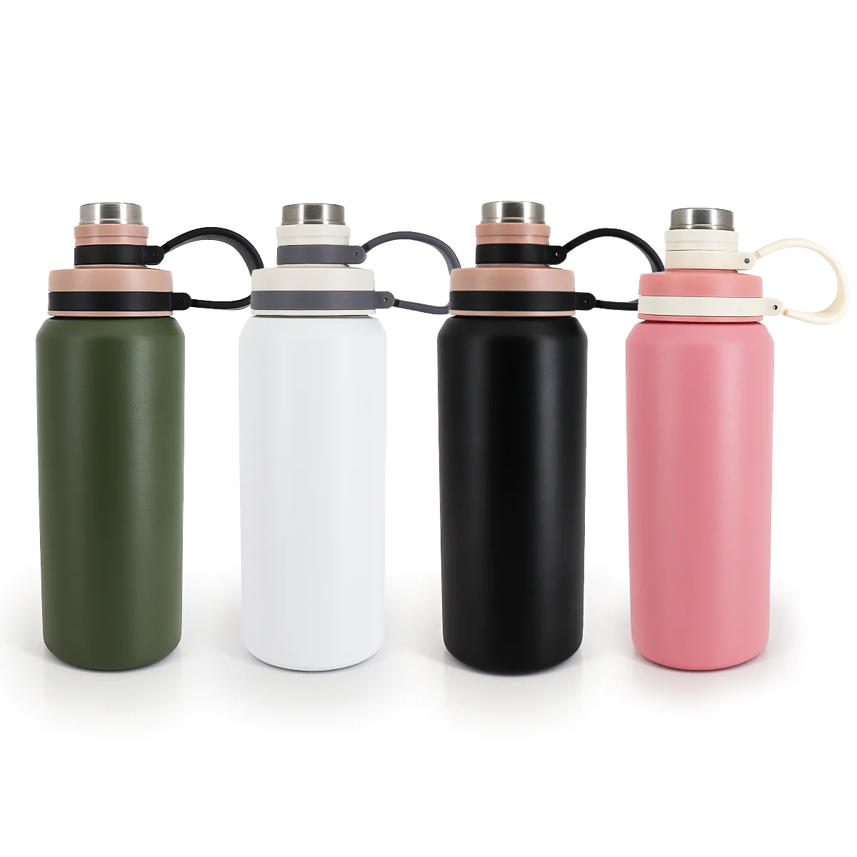 Produto - Garrafa térmica com alça de silicone